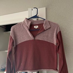 Cropped sweatshirt